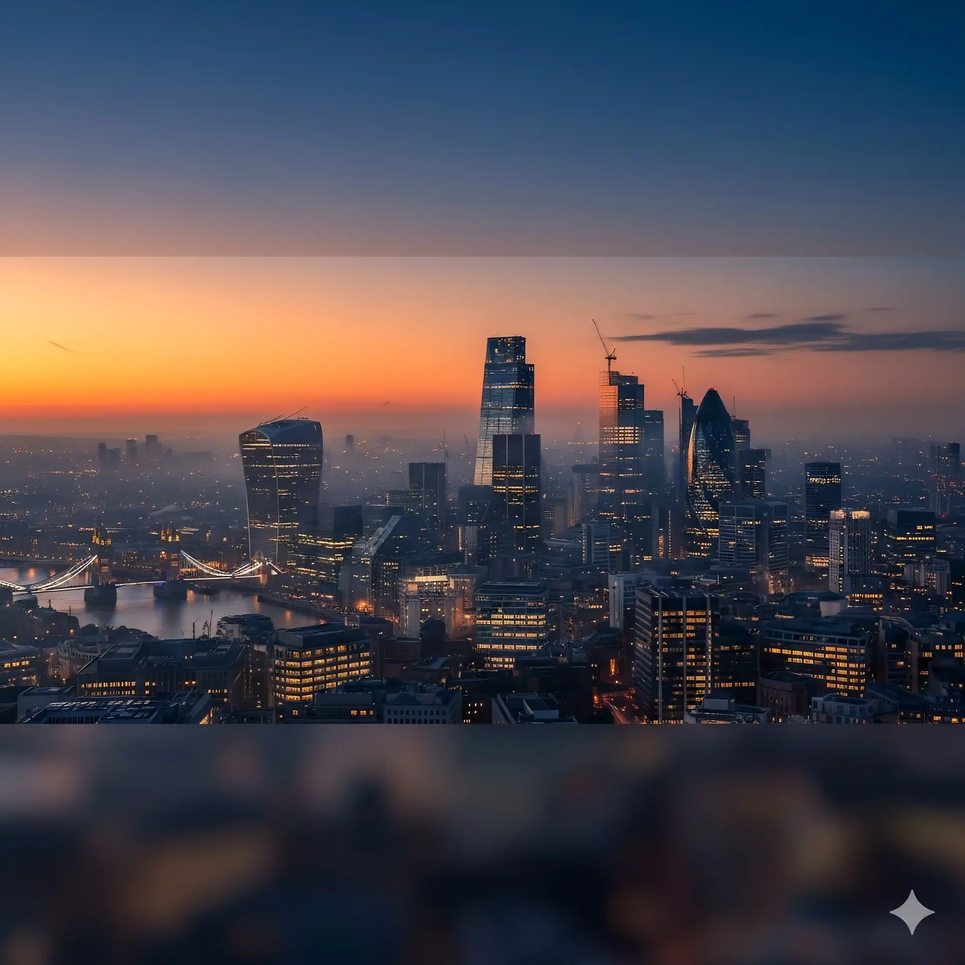 London skyline